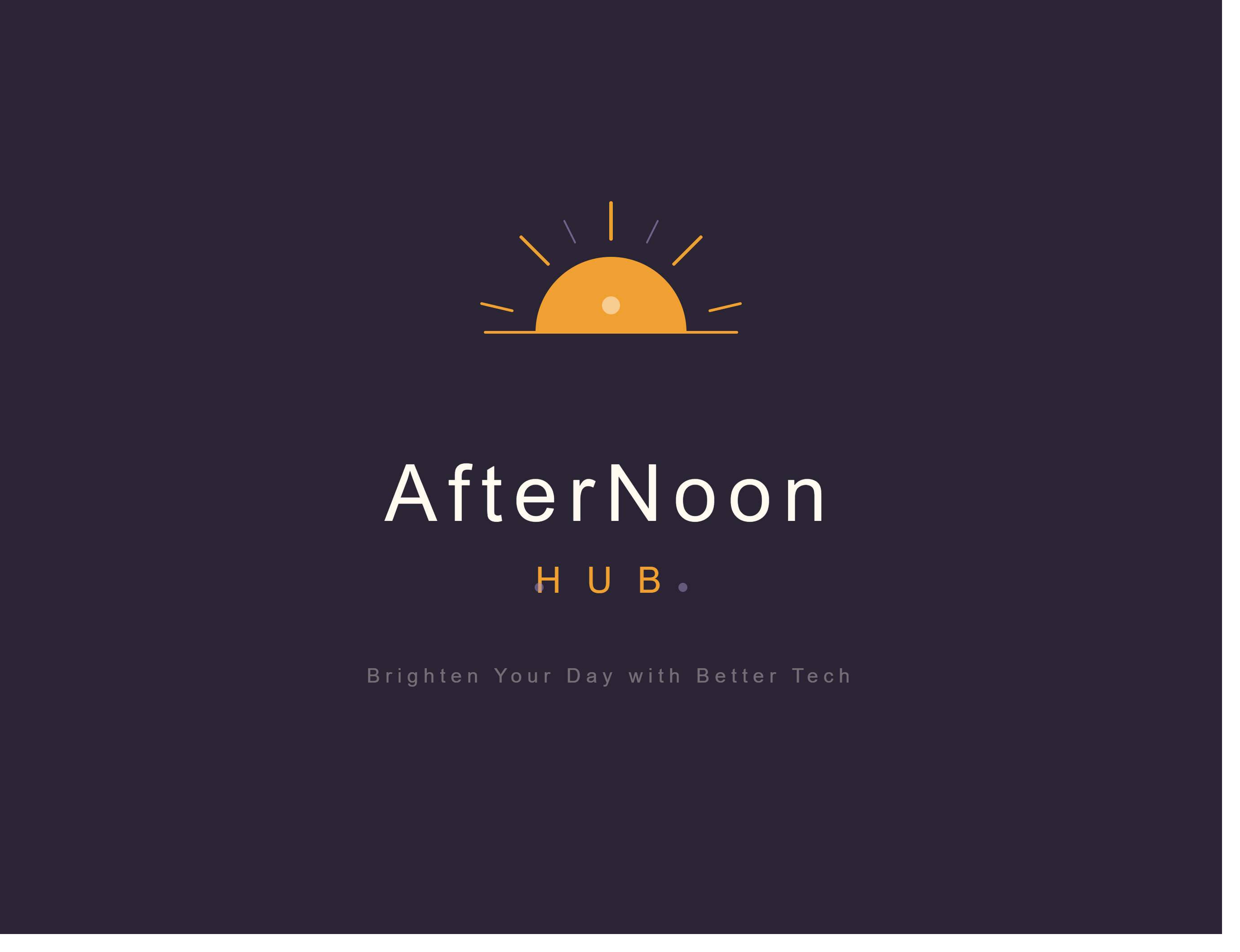 AfterNoon Hub